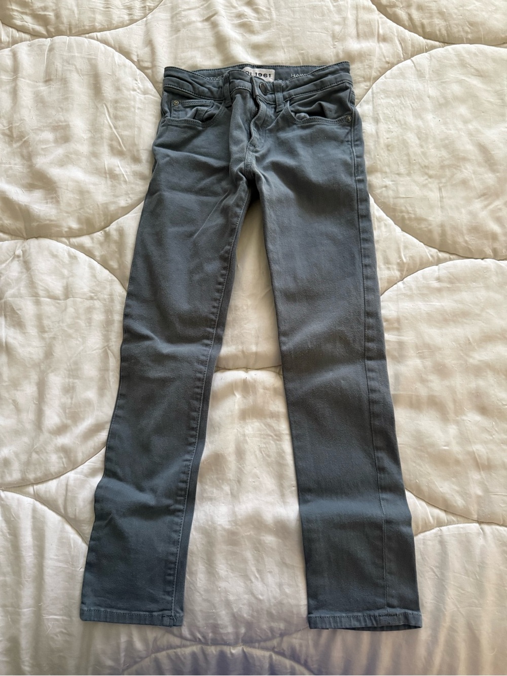 DL1961 Slate Blue Slim Jeans